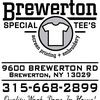 Brewerton Special Tee's & Sign