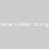 Aaron's Water Hauling