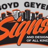 Boyd Geyer Sign