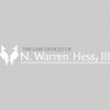 The Law Office Of N Warren Hess