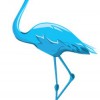 The Blue Flamingo