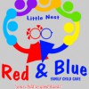 Little Nest Red & Blue