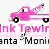 Pink Towing Of Santa Monica