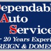 Dependable Auto Service