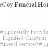 McCoy Funeral Home