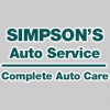 Simpson's Auto Service