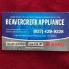 Beavercreek Appliance Sales Service & Parts