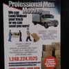 Professional Man Moving