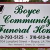 Boyce Community Funeral Home