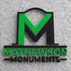 Mathewson Monuments