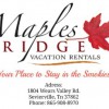 Maples Ridge Cabin Rentals