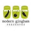 Modern Gingham Preserves