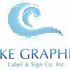 Lake Graphics Label & Sign