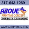 Above Printing Concept