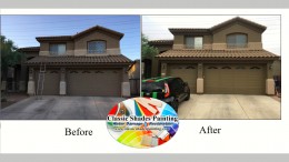 Exterior Painting Project done in Chandler Az